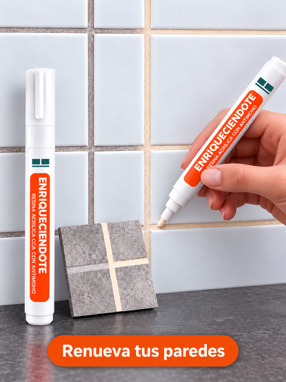 Rotulador Sella-Juntas™ · resina acrílica con antimoho