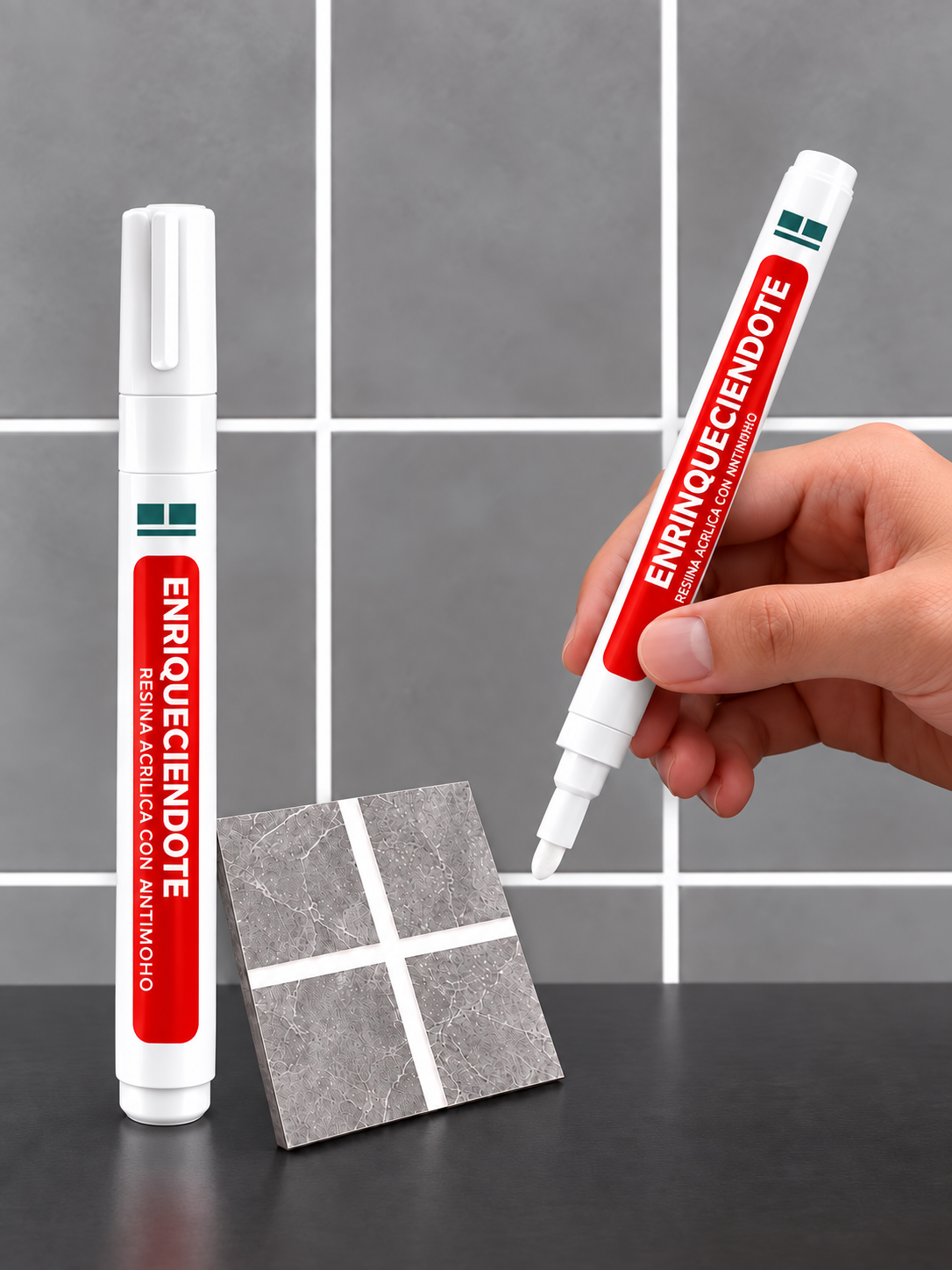 Rotulador Sella-Juntas™ · resina acrílica con antimoho