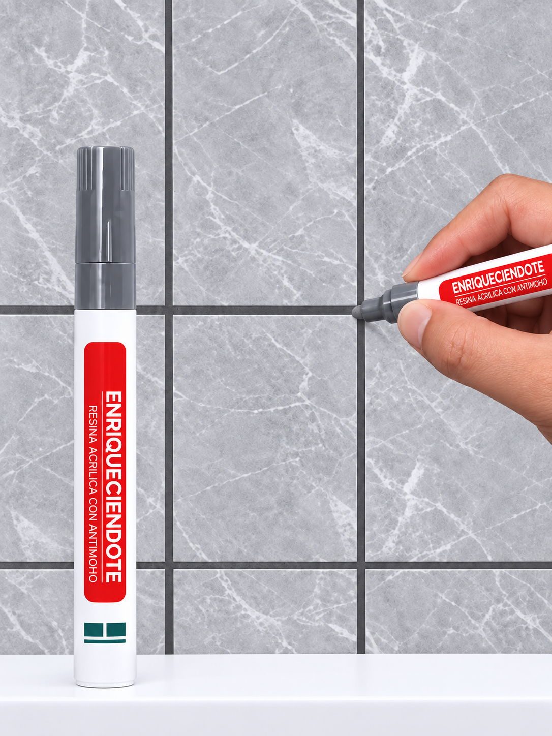 Rotulador Sella-Juntas™ · resina acrílica con antimoho