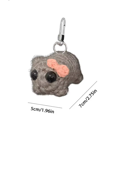 par de llaveros de hamsters para pareja